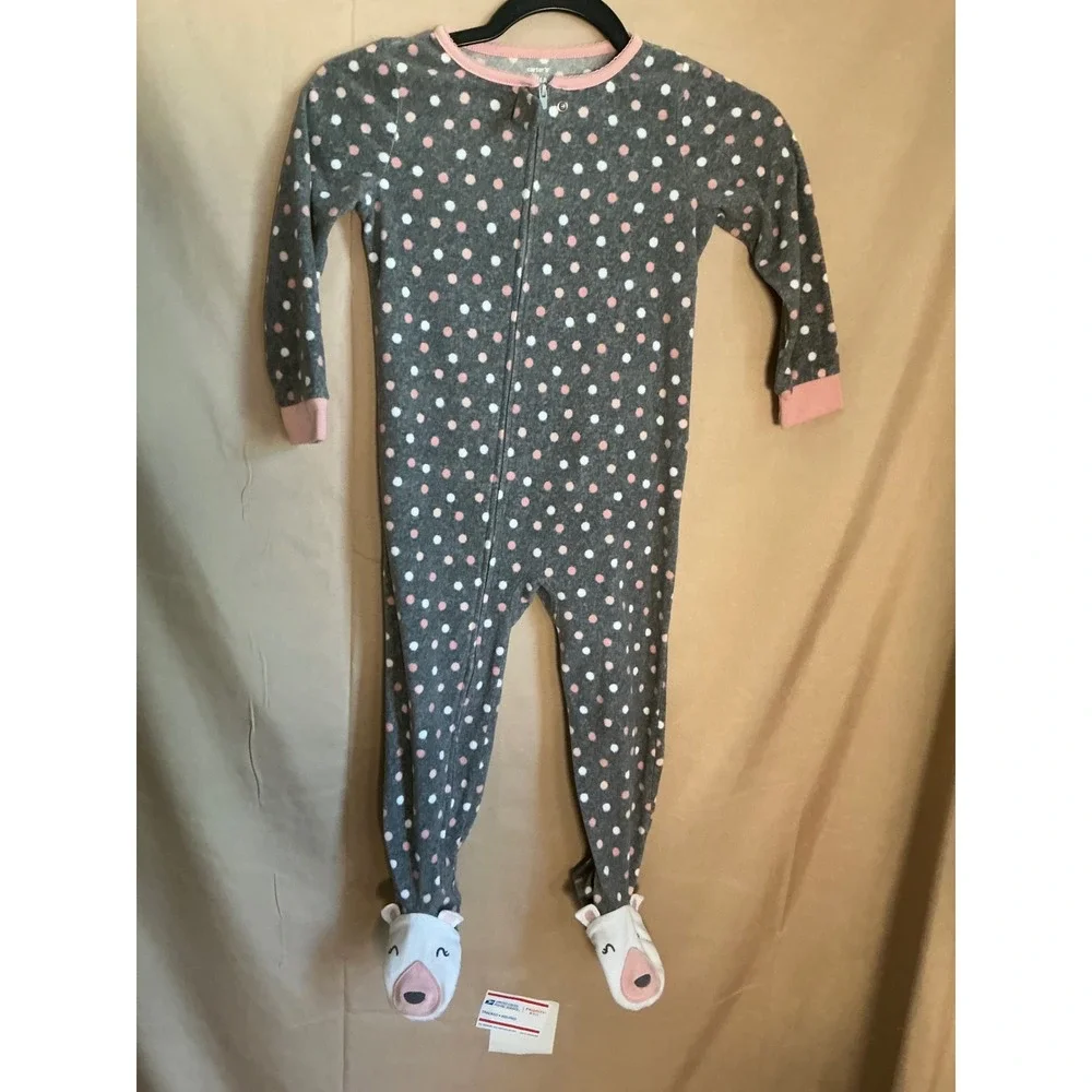 Carters fleece footed